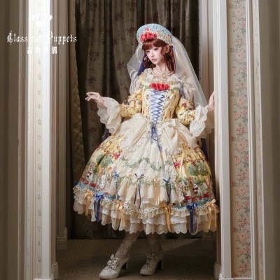 Classical Puppets Snow White Swarovski Edition Tea Party OP and Set(Limited Pre-Order/4 Colours/Full Payment Without Shipping)